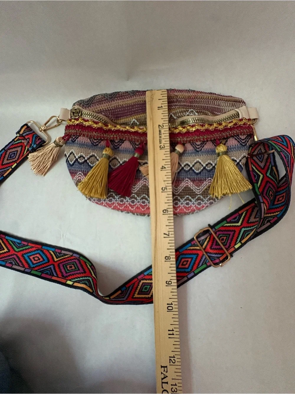 Boho Tassel Waist Pack/Crossbody Bag